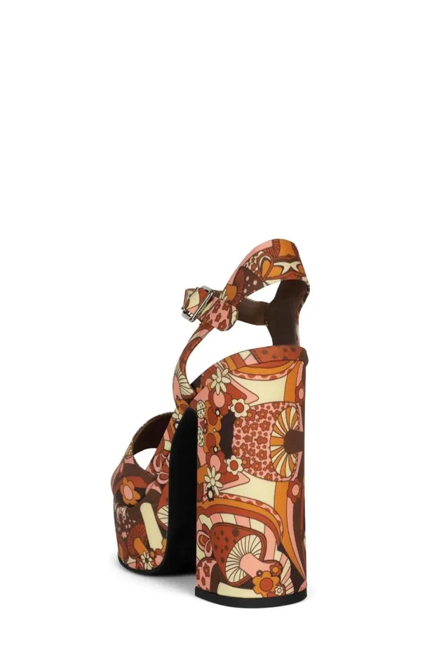Jeffrey Campbell SUMMERS3 Multi Mushroom Women Sandal