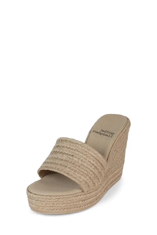 Jeffrey Campbell SUNLIT Natural Women Sandal