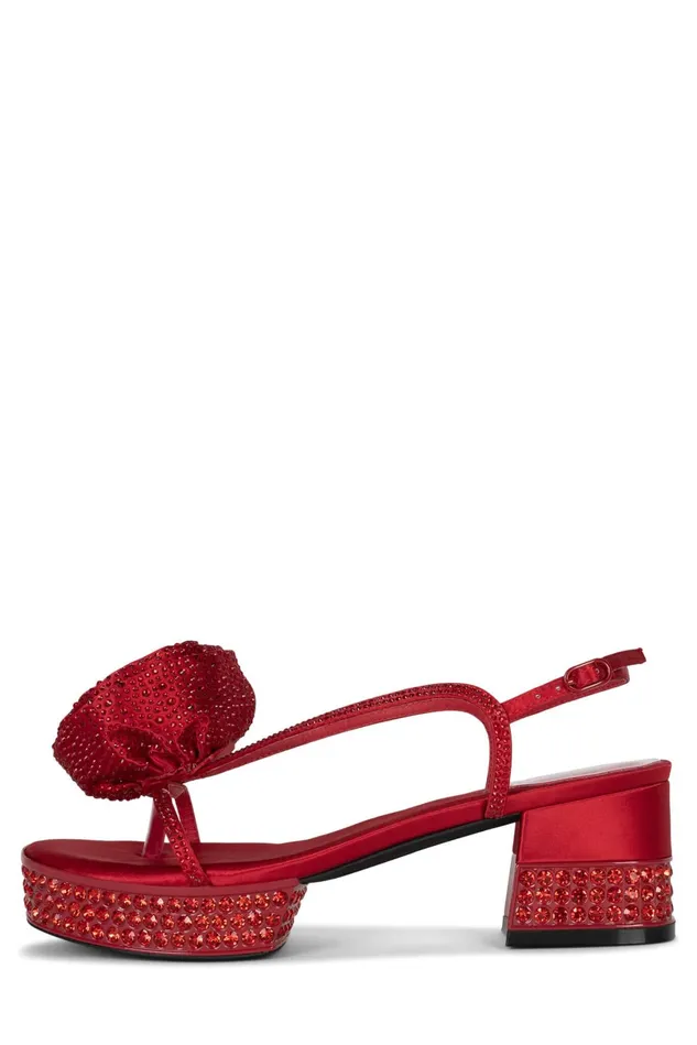Jeffrey Campbell TRENDSETTR Yellow Satin Yellow Women Sandal
