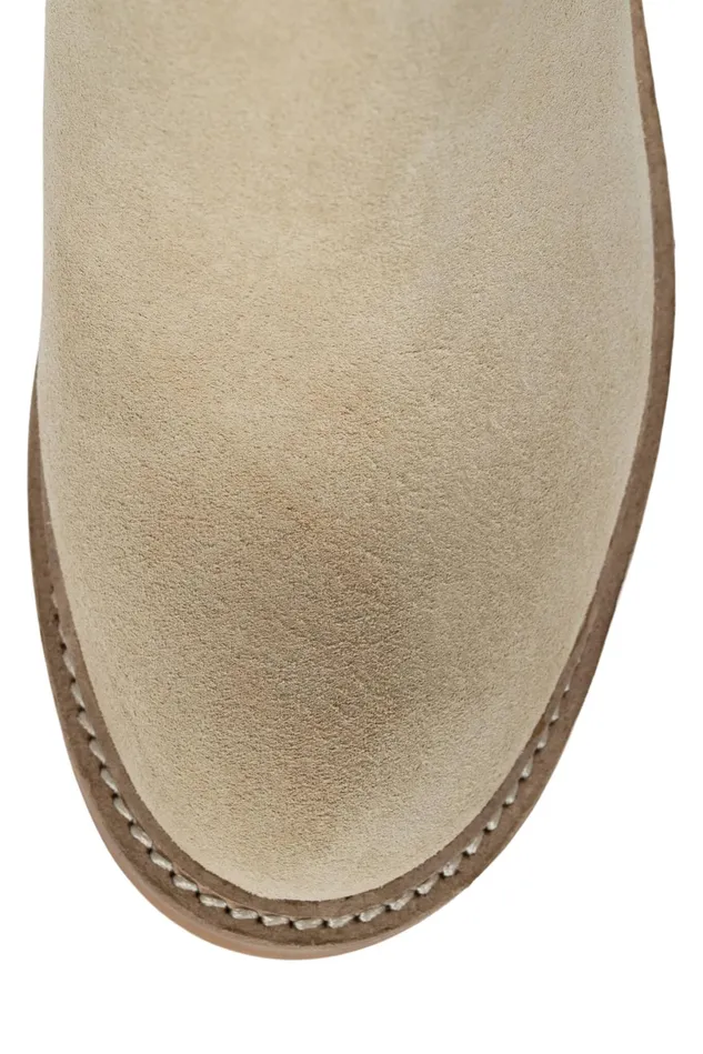 Jeffrey Campbell TUCKEE Sand Suede Women Ankle To Mid
