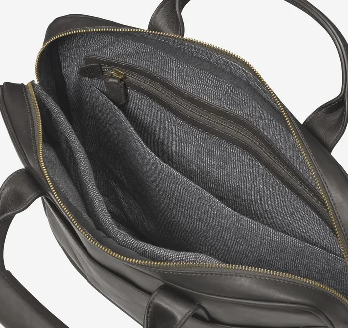 JohnstonandMurphy Backpacks and Briefcases Rhodes Briefcase Black Full Grain 8211 Men JohnstonandMurphy Backpacks and Briefcases Rhodes Briefcase Black Full Grain 8211 Men