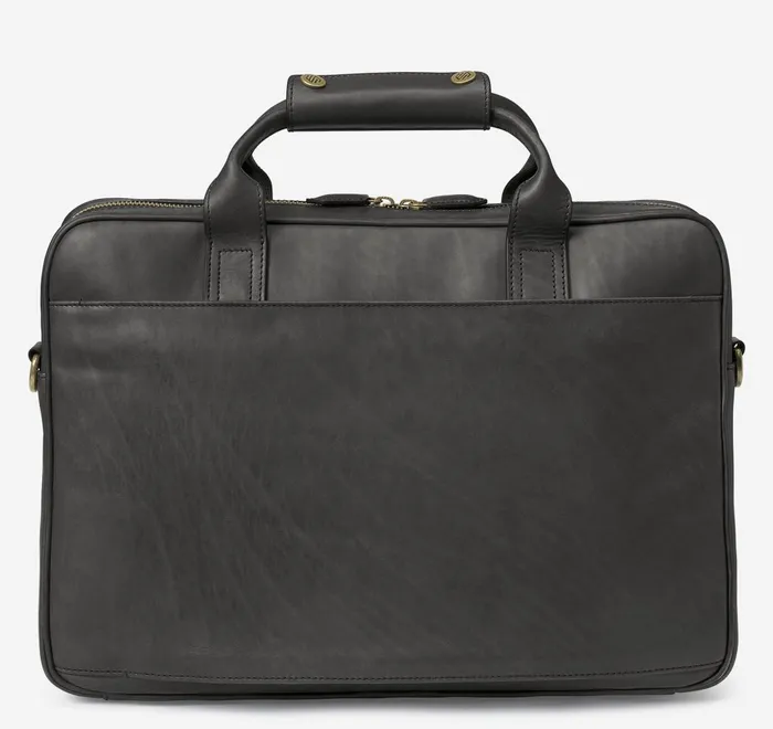 JohnstonandMurphy Backpacks and Briefcases Rhodes Briefcase Black Full Grain 8211 Men JohnstonandMurphy Backpacks and Briefcases Rhodes Briefcase Black Full Grain 8211 Men