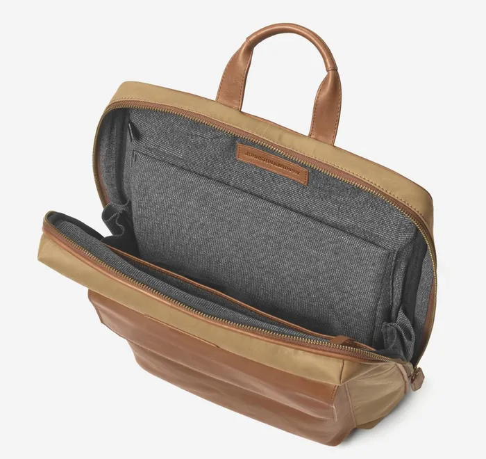 JohnstonandMurphy Backpacks and Briefcases Rhodes Commuter Backpack Camel Antique Cottontan Full Grain 8211 Men JohnstonandMurphy Backpacks and Briefcases Rhodes Commuter Backpack Camel Antique Cottontan Full Grain 8211 Men