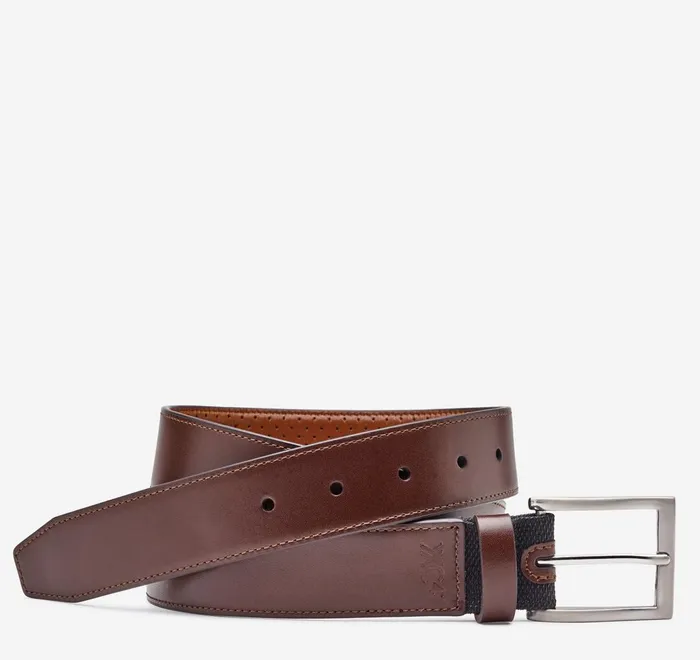 JohnstonandMurphy Belts Xc4 Dress Belt Mahogany 8211 Men