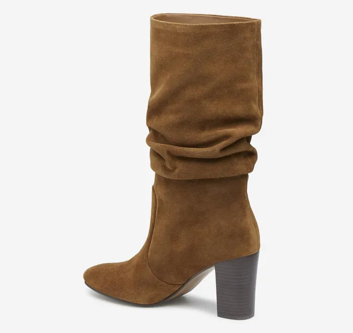 JohnstonandMurphy Boots and Booties Charlotte Slouch Boot Whiskey Suede 8211 Women JohnstonandMurphy Boots and Booties Charlotte Slouch Boot Whiskey Suede 8211 Women