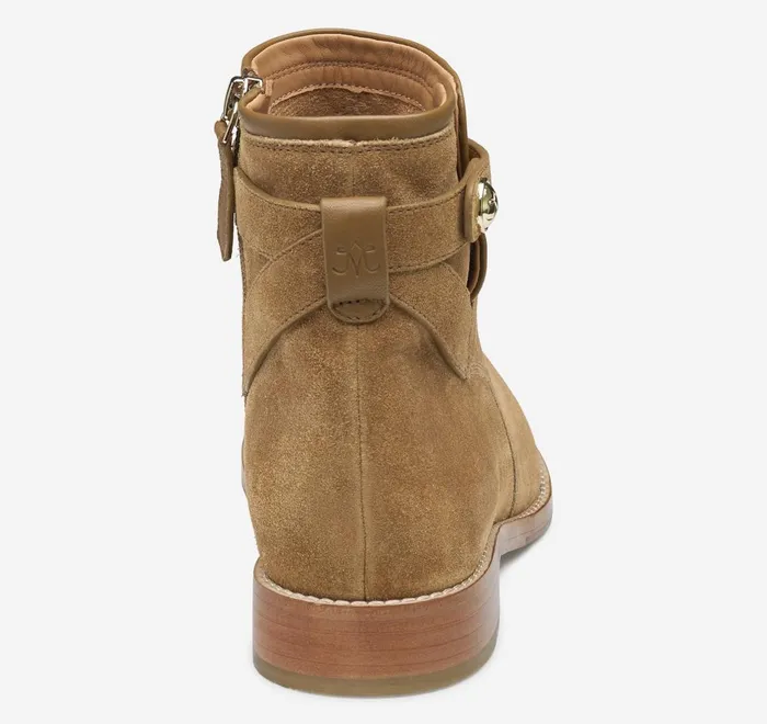 JohnstonandMurphy Boots and Booties Darby Snap Bootie Chesnut Suede 8211 Women JohnstonandMurphy Boots and Booties Darby Snap Bootie Chesnut Suede 8211 Women
