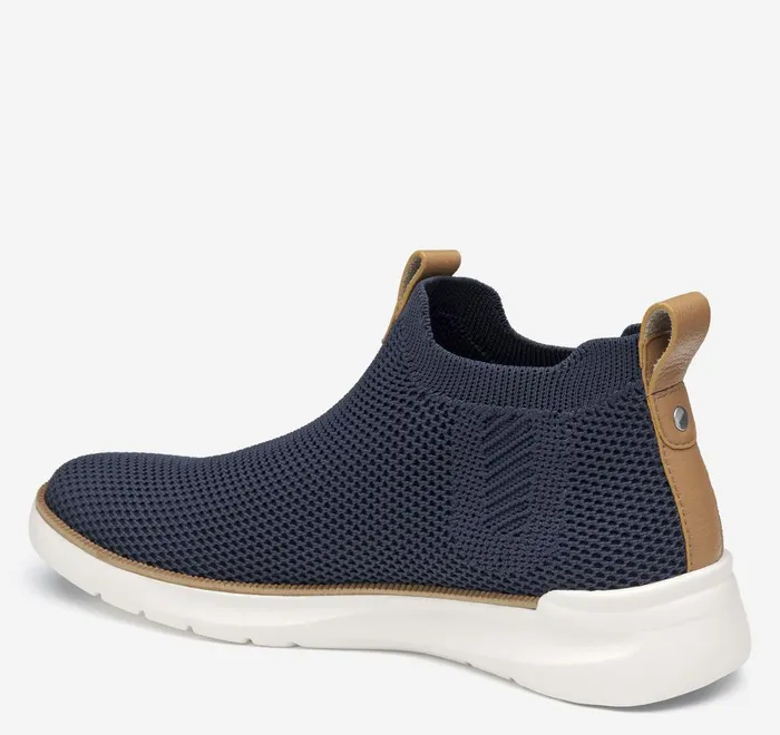 JohnstonandMurphy Boots and Booties Emery Knit Chelsea Boot Navy Knit 8211 Women JohnstonandMurphy Boots and Booties Emery Knit Chelsea Boot Navy Knit 8211 Women