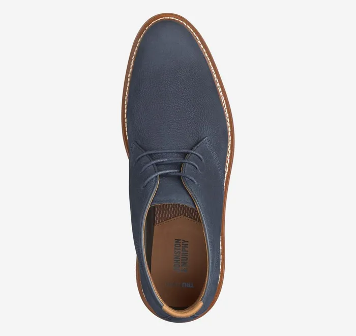 JohnstonandMurphy Boots Upton Chukka Navy Nubuck 8211 Men JohnstonandMurphy Boots Upton Chukka Navy Nubuck 8211 Men
