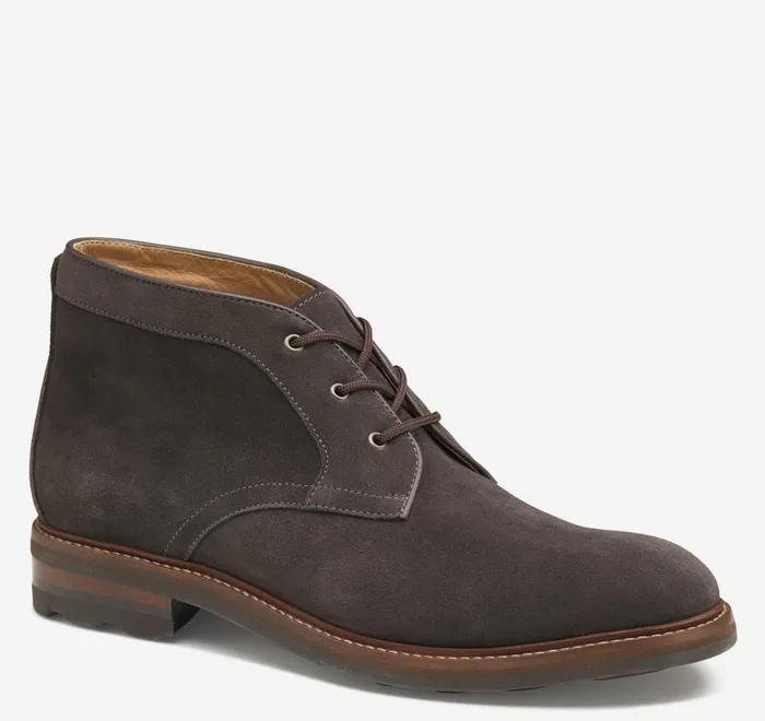 JohnstonandMurphy Boots Welch Chukka Boot Gray English Suede 8211 Men