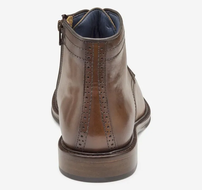 JohnstonandMurphy Boots Xc Flex Raleigh Cap Toe Zip Boot Tan Full Grain 8211 Men JohnstonandMurphy Boots Xc Flex Raleigh Cap Toe Zip Boot Tan Full Grain 8211 Men