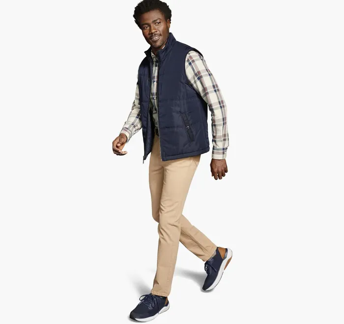 JohnstonandMurphy Coats Jackets and Vests Reversible Quilt Vest Navy 8211 Men JohnstonandMurphy Coats Jackets and Vests Reversible Quilt Vest Navy 8211 Men