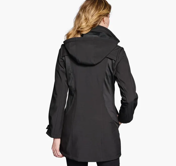 JohnstonandMurphy Coats Jackets and Vests Softshell Jacket Black 8211 Women JohnstonandMurphy Coats Jackets and Vests Softshell Jacket Black 8211 Women