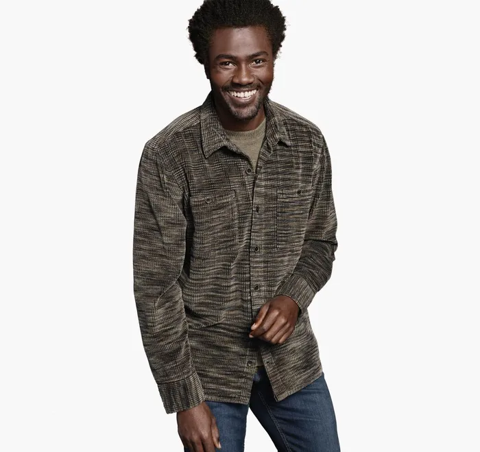 JohnstonandMurphy Coats Jackets and Vests Striated Corduroy Shirt Jacket Navybrown 8211 Men JohnstonandMurphy Coats Jackets and Vests Striated Corduroy Shirt Jacket Navybrown 8211 Men