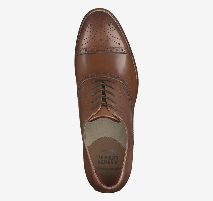 JohnstonandMurphy Dress Shoes Conard 20 Cap Toe Tan Full Grain 8211 Men JohnstonandMurphy Dress Shoes Conard 20 Cap Toe Tan Full Grain 8211 Men