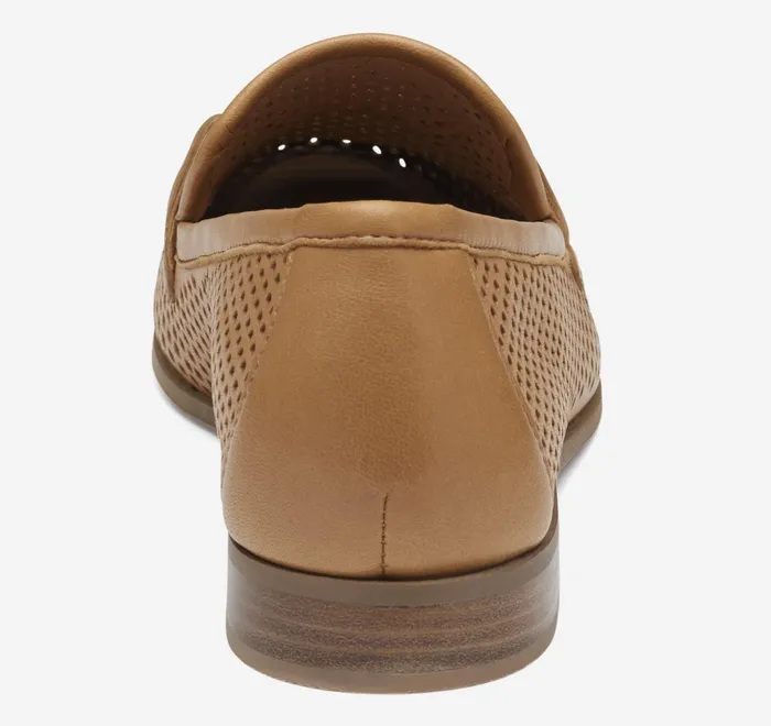 JohnstonandMurphy Mules and Loafers Ali Perfed Bit Loafer Tan Glove Leather 8211 Women JohnstonandMurphy Mules and Loafers Ali Perfed Bit Loafer Tan Glove Leather 8211 Women
