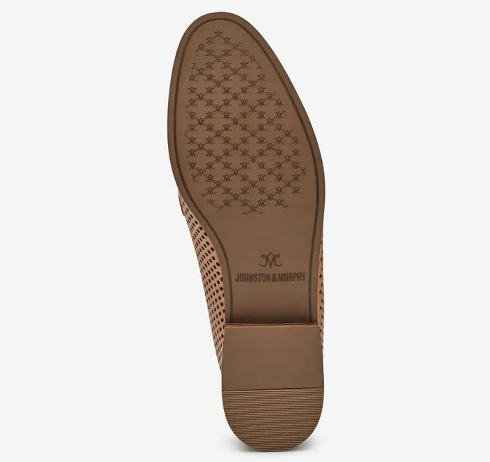 JohnstonandMurphy Mules and Loafers Ali Perfed Bit Loafer Tan Glove Leather 8211 Women JohnstonandMurphy Mules and Loafers Ali Perfed Bit Loafer Tan Glove Leather 8211 Women