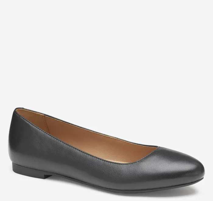 JohnstonandMurphy Mules and Loafers Delanie Ballet Black Glove Leather 8211 Women JohnstonandMurphy Mules and Loafers Delanie Ballet Black Glove Leather 8211 Women
