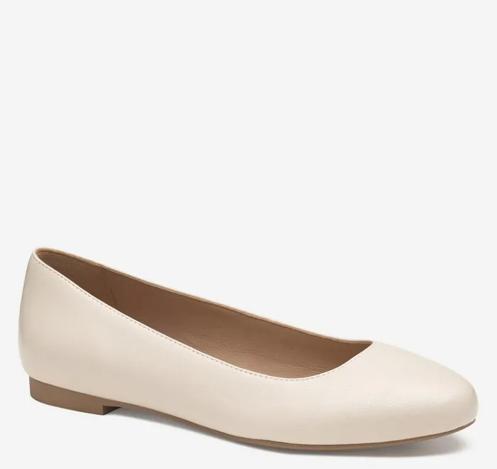 JohnstonandMurphy Mules and Loafers Delanie Ballet Blush Glove Leather 8211 Women JohnstonandMurphy Mules and Loafers Delanie Ballet Blush Glove Leather 8211 Women