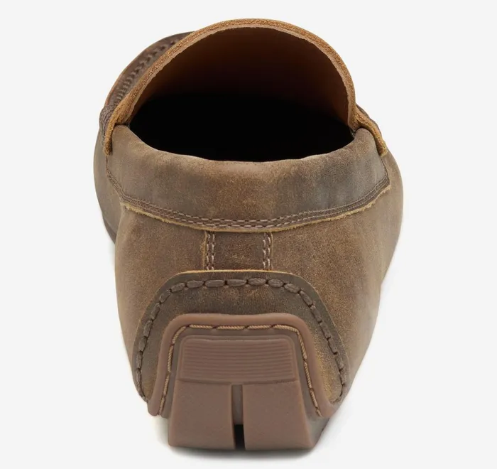 JohnstonandMurphy SlipOns and Loafers Baldwin Driver Penny Loafer Brown American Full Grain 8211 Men JohnstonandMurphy SlipOns and Loafers Baldwin Driver Penny Loafer Brown American Full Grain 8211 Men