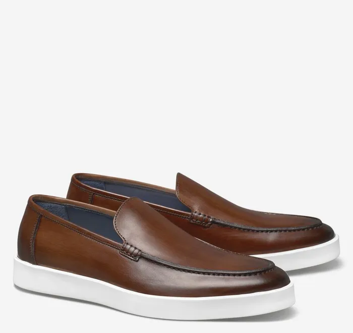 JohnstonandMurphy SlipOns and Loafers Bolivar Venetian Loafer Brown Italian Calfskin 8211 Men JohnstonandMurphy SlipOns and Loafers Bolivar Venetian Loafer Brown Italian Calfskin 8211 Men