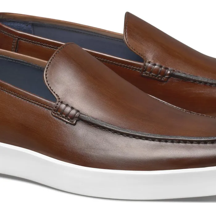 JohnstonandMurphy SlipOns and Loafers Bolivar Venetian Loafer Brown Italian Calfskin 8211 Men JohnstonandMurphy SlipOns and Loafers Bolivar Venetian Loafer Brown Italian Calfskin 8211 Men