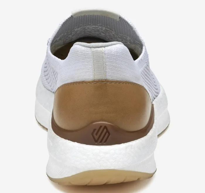 JohnstonandMurphy SlipOns and Loafers Briley Knit Jogger White Knit 8211 Men JohnstonandMurphy SlipOns and Loafers Briley Knit Jogger White Knit 8211 Men
