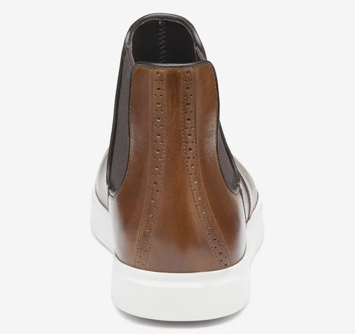 JohnstonandMurphy SlipOns and Loafers Brody Chelsea Boot Brown Handstained Full Grain 8211 Men JohnstonandMurphy SlipOns and Loafers Brody Chelsea Boot Brown Handstained Full Grain 8211 Men