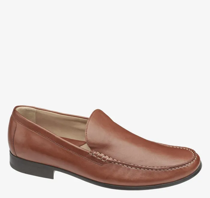 JohnstonandMurphy SlipOns and Loafers Cresswell Venetian Loafer Cognac Sheepskin 8211 Men JohnstonandMurphy SlipOns and Loafers Cresswell Venetian Loafer Cognac Sheepskin 8211 Men