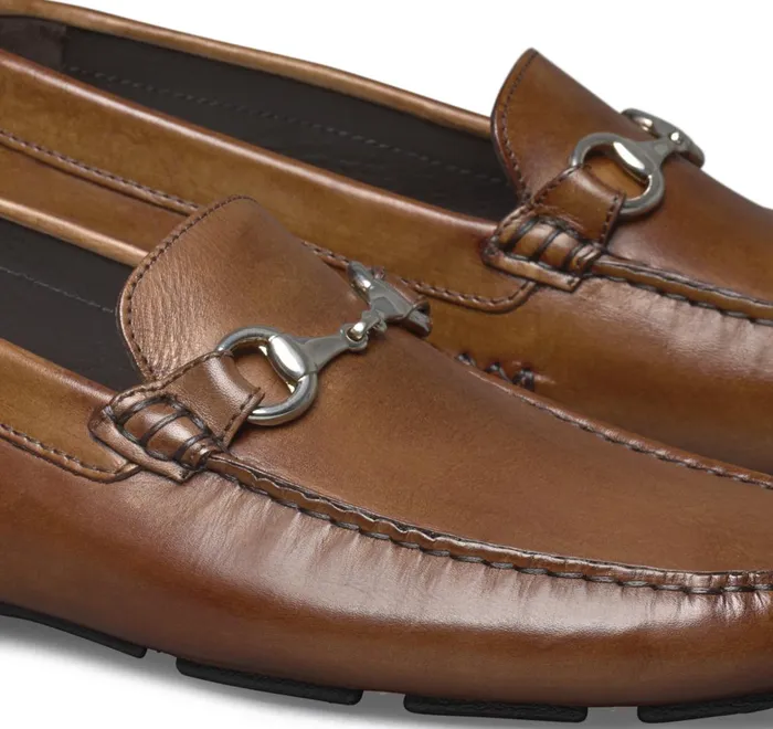 JohnstonandMurphy SlipOns and Loafers Dayton Bit Loafer Brown Italian Calfskin 8211 Men JohnstonandMurphy SlipOns and Loafers Dayton Bit Loafer Brown Italian Calfskin 8211 Men