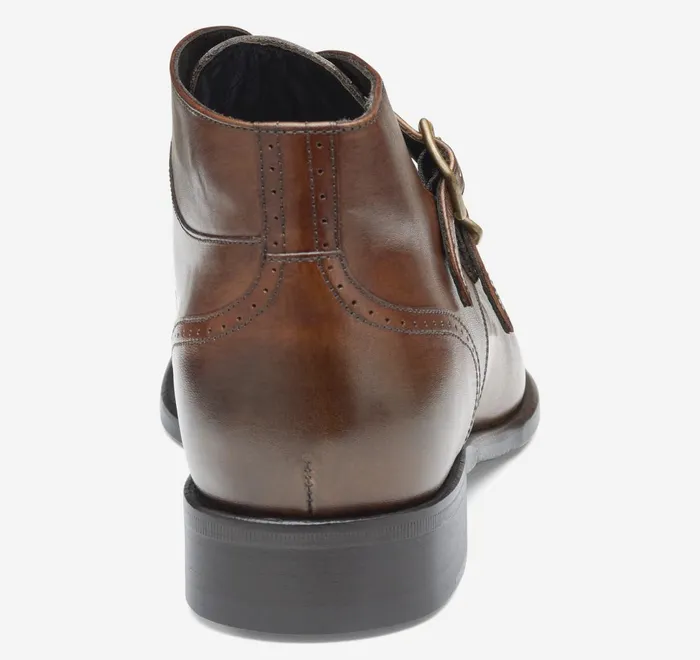 JohnstonandMurphy SlipOns and Loafers Ellsworth Double Buckle Boot Brown Handstained Calfskin 8211 Men JohnstonandMurphy SlipOns and Loafers Ellsworth Double Buckle Boot Brown Handstained Calfskin 8211 Men