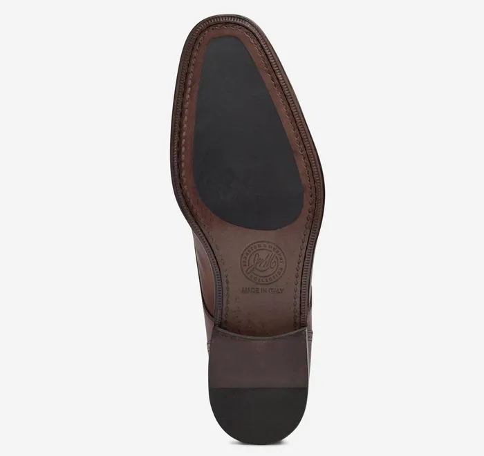 JohnstonandMurphy SlipOns and Loafers Ellsworth Double Buckle Boot Brown Handstained Calfskin 8211 Men JohnstonandMurphy SlipOns and Loafers Ellsworth Double Buckle Boot Brown Handstained Calfskin 8211 Men