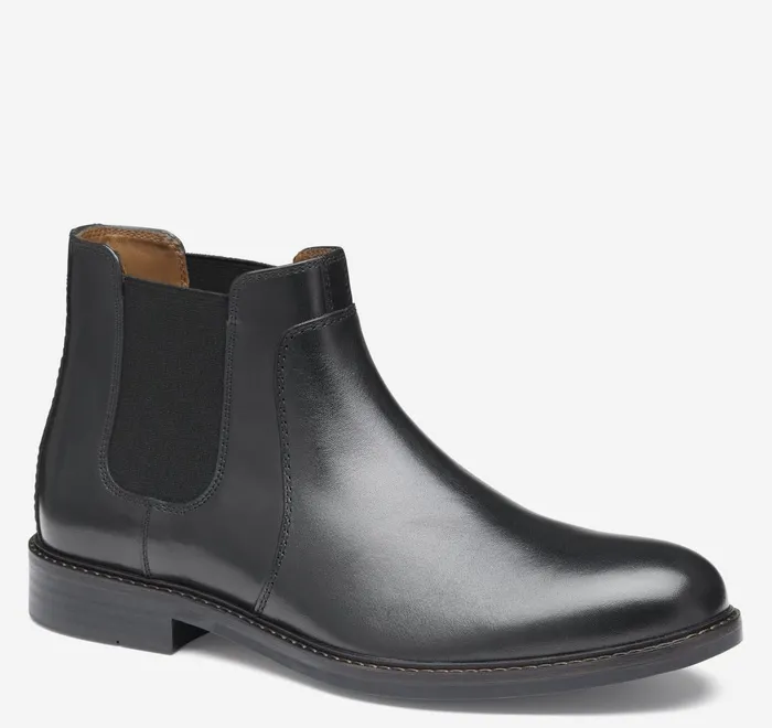JohnstonandMurphy SlipOns and Loafers Mason Chelsea Boot Black Full Grain 8211 Men JohnstonandMurphy SlipOns and Loafers Mason Chelsea Boot Black Full Grain 8211 Men