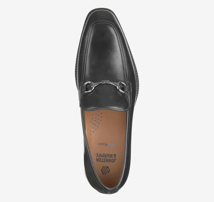 JohnstonandMurphy SlipOns and Loafers Sullivan Bit Loafer Black Italian Calfskin 8211 Men JohnstonandMurphy SlipOns and Loafers Sullivan Bit Loafer Black Italian Calfskin 8211 Men