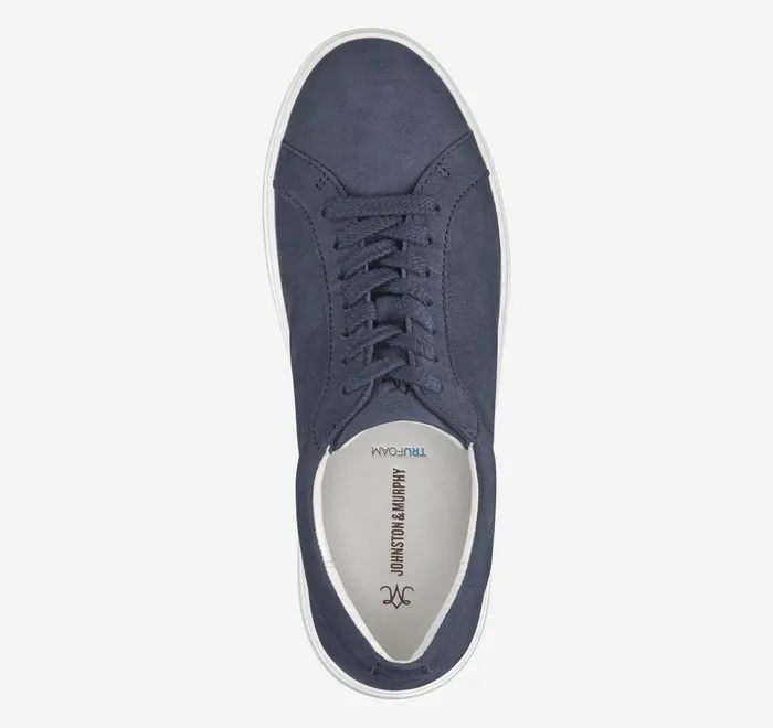 JohnstonandMurphy Sneakers Cammie LaceUp Navy Tumbled Nubuck 8211 Women JohnstonandMurphy Sneakers Cammie LaceUp Navy Tumbled Nubuck 8211 Women