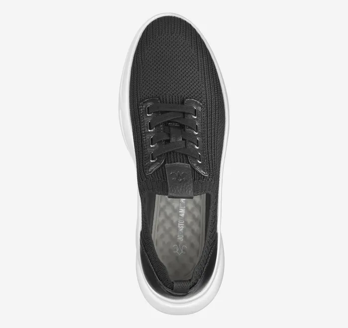 JohnstonandMurphy Sneakers Escape Knit LaceUp Black Knit 8211 Women JohnstonandMurphy Sneakers Escape Knit LaceUp Black Knit 8211 Women