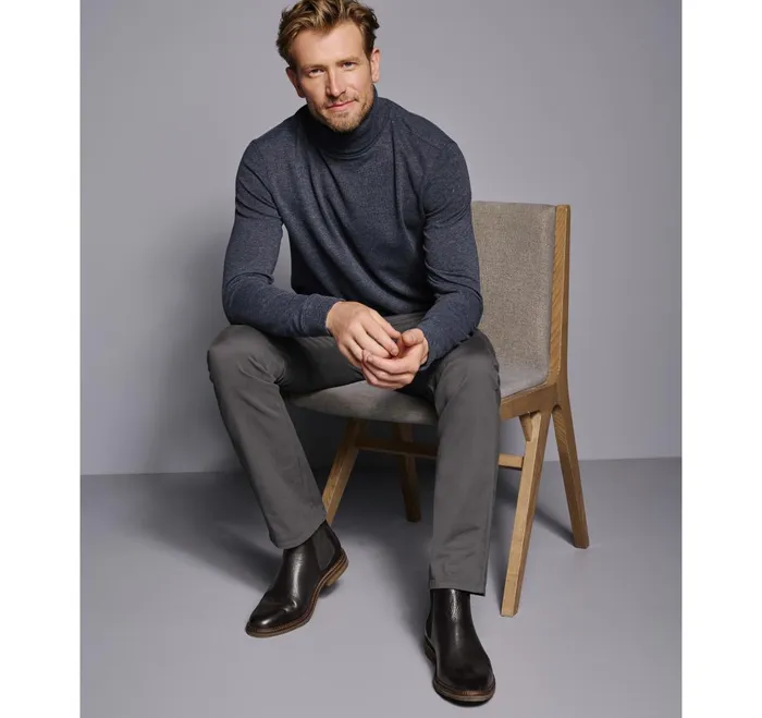 JohnstonandMurphy Sweaters and Knits Knit Turtleneck Navy 8211 Men JohnstonandMurphy Sweaters and Knits Knit Turtleneck Navy 8211 Men