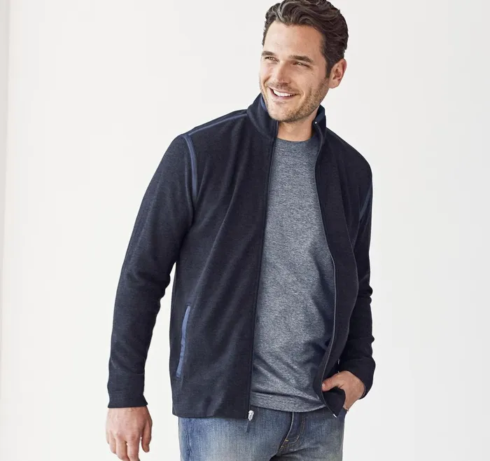 JohnstonandMurphy Sweaters and Knits Xc4 Performance Knit FullZip Navy 8211 Men JohnstonandMurphy Sweaters and Knits Xc4 Performance Knit FullZip Navy 8211 Men
