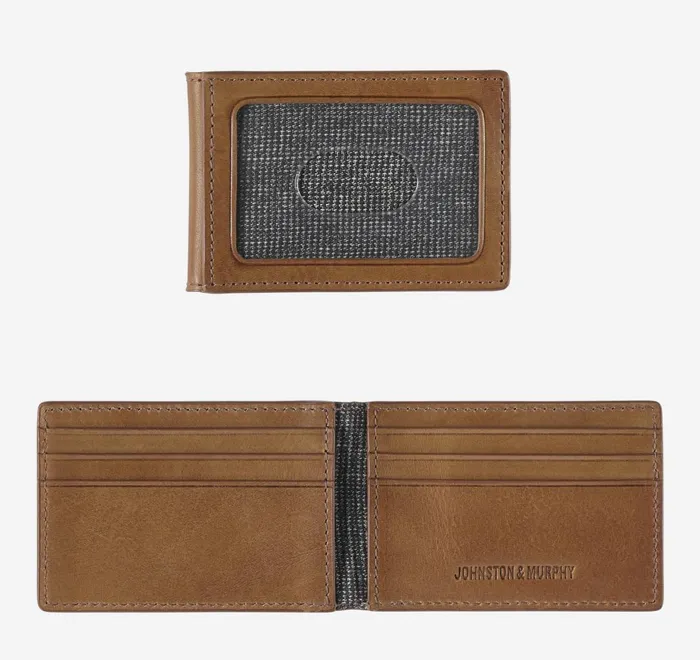 JohnstonandMurphy Wallets Rhodes 2In1 Billfold Wallet Tan Full Grain 8211 Men JohnstonandMurphy Wallets Rhodes 2In1 Billfold Wallet Tan Full Grain 8211 Men