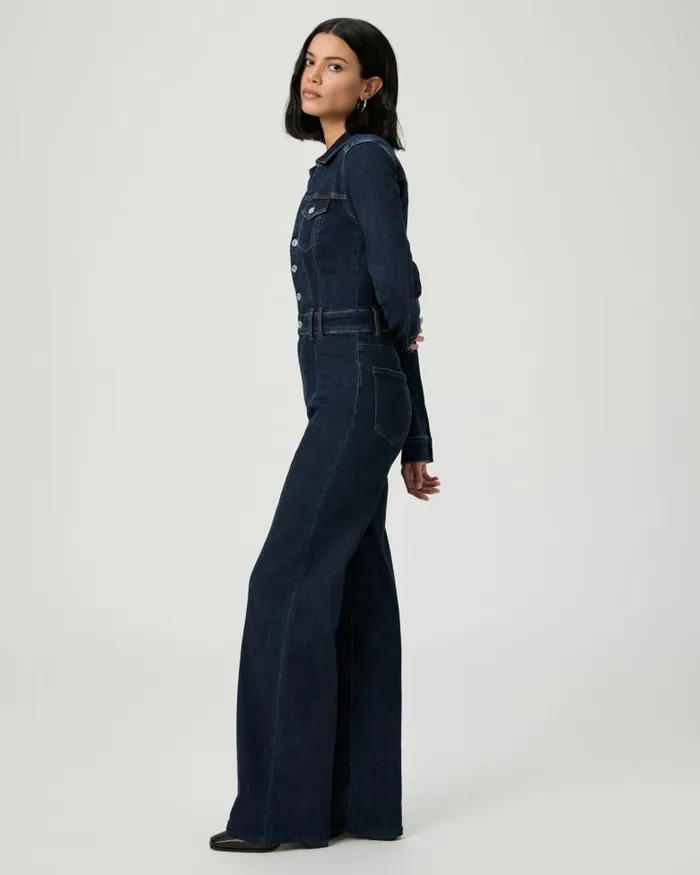 Jumpsuits and Rompers Women PAIGE Sasha Long Sleeve Jumpsuit 8211 Peregrine Jumpsuits and Rompers Women PAIGE Sasha Long Sleeve Jumpsuit 8211 Peregrine