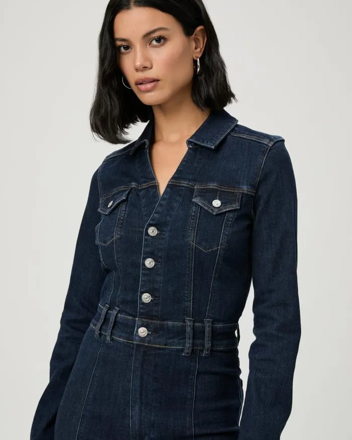 Jumpsuits and Rompers Women PAIGE Sasha Long Sleeve Jumpsuit 8211 Peregrine Jumpsuits and Rompers Women PAIGE Sasha Long Sleeve Jumpsuit 8211 Peregrine