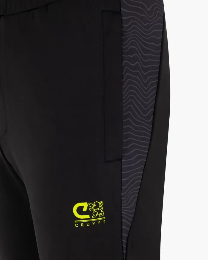 Junior Cruyff Bottoms Icon Pants Black Junior Cruyff Bottoms Icon Pants Black