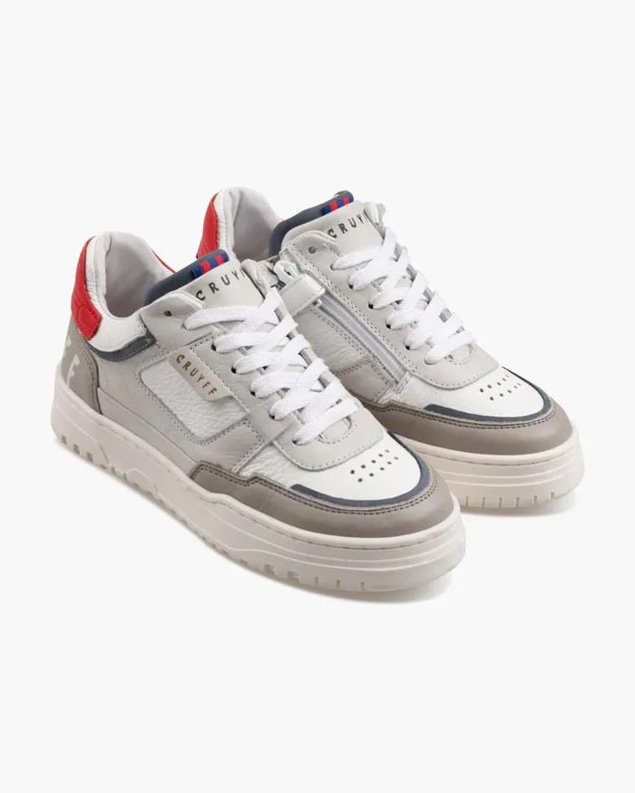 Junior Cruyff Sneakers Nemes Mid Greyred Junior Cruyff Sneakers Nemes Mid Greyred
