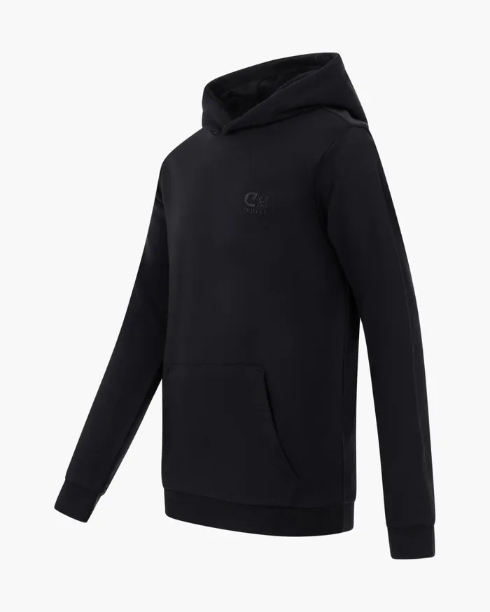 Junior Cruyff Sweats and Hoodies Classic Hoodie Black Junior Cruyff Sweats and Hoodies Classic Hoodie Black