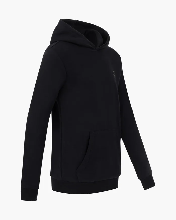 Junior Cruyff Sweats and Hoodies Classic Hoodie Black Junior Cruyff Sweats and Hoodies Classic Hoodie Black