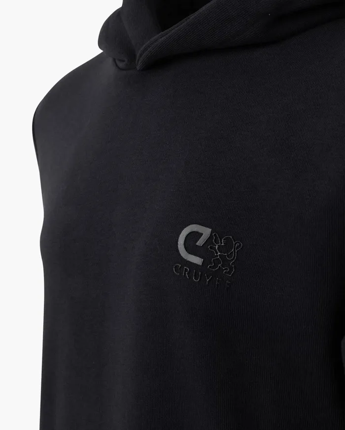 Junior Cruyff Sweats and Hoodies Classic Hoodie Black Junior Cruyff Sweats and Hoodies Classic Hoodie Black