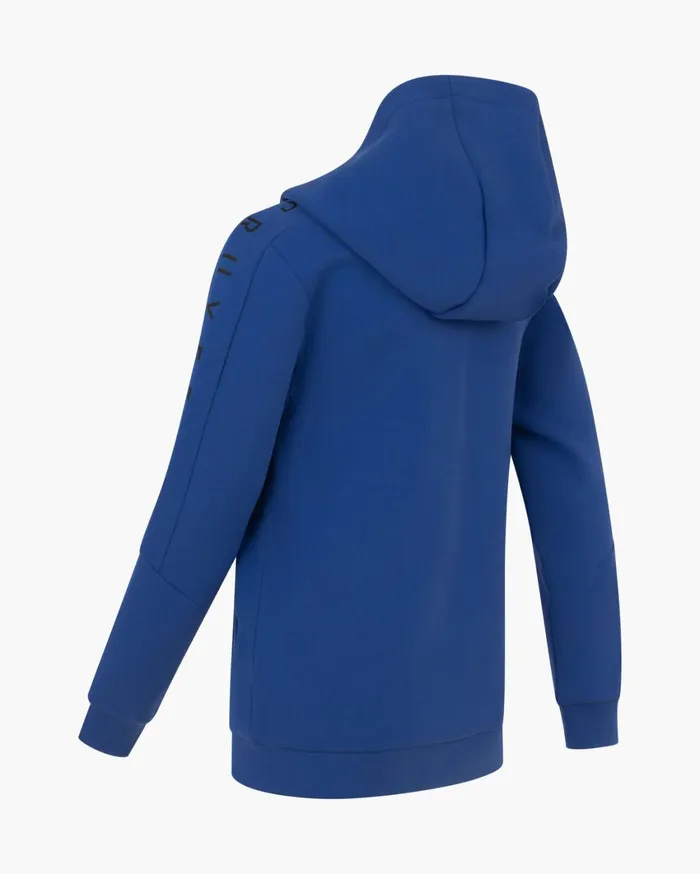 Junior Cruyff Sweats and Hoodies Ignite Tape Hood Blue Junior Cruyff Sweats and Hoodies Ignite Tape Hood Blue