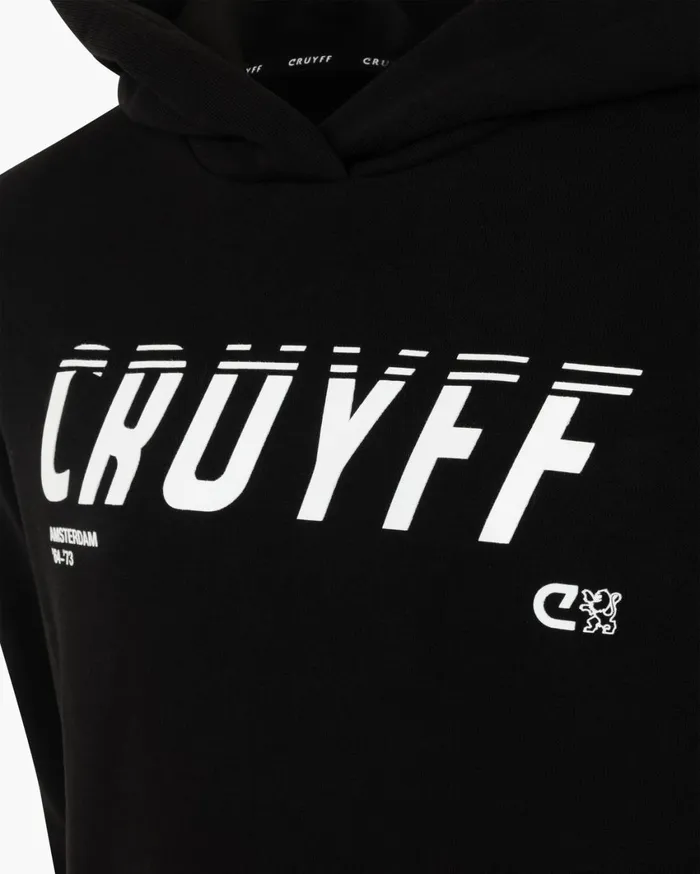 Junior Cruyff Sweats and Hoodies League Hoodie Black Junior Cruyff Sweats and Hoodies League Hoodie Black