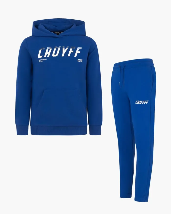 Junior Cruyff Sweats and Hoodies League Hoodie Blue