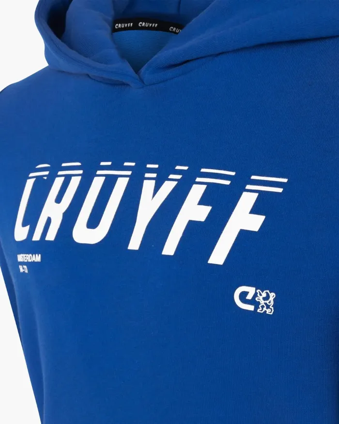 Junior Cruyff Sweats and Hoodies League Hoodie Blue Junior Cruyff Sweats and Hoodies League Hoodie Blue