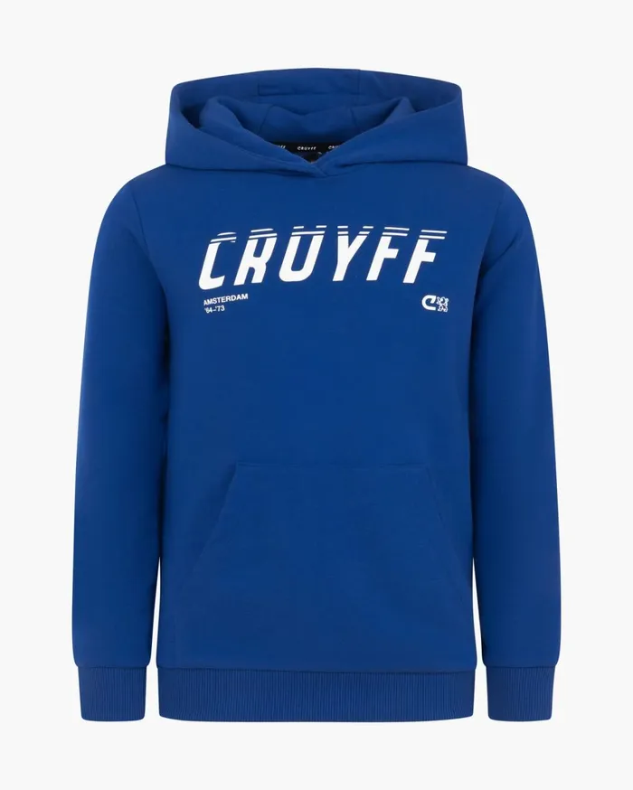 Junior Cruyff Sweats and Hoodies League Hoodie Blue Junior Cruyff Sweats and Hoodies League Hoodie Blue